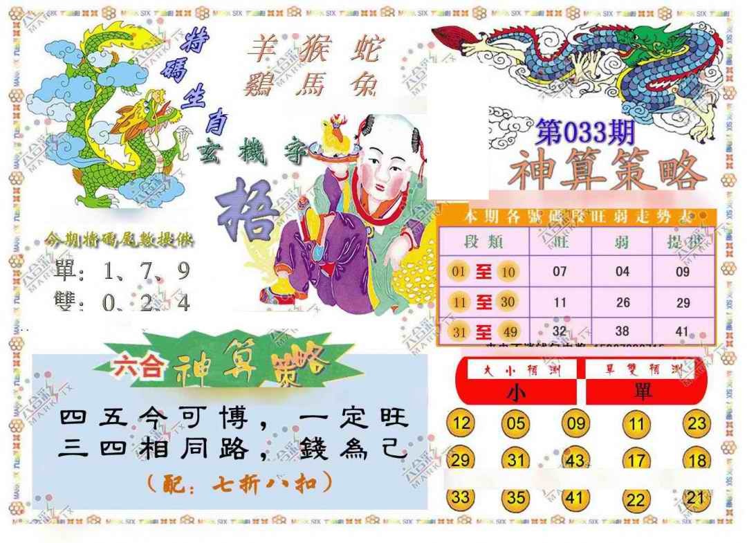033期神算策略[图]